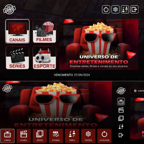 Aplicativo NTX-TV - Painel + APK